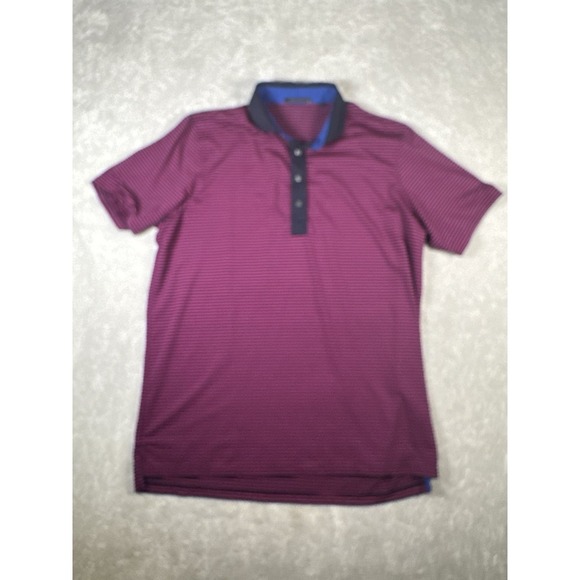 Greyson Mens Polo Shirt XL Multicolor Striped‎ Golf Performance Wolf Flawless - Picture 6 of 10